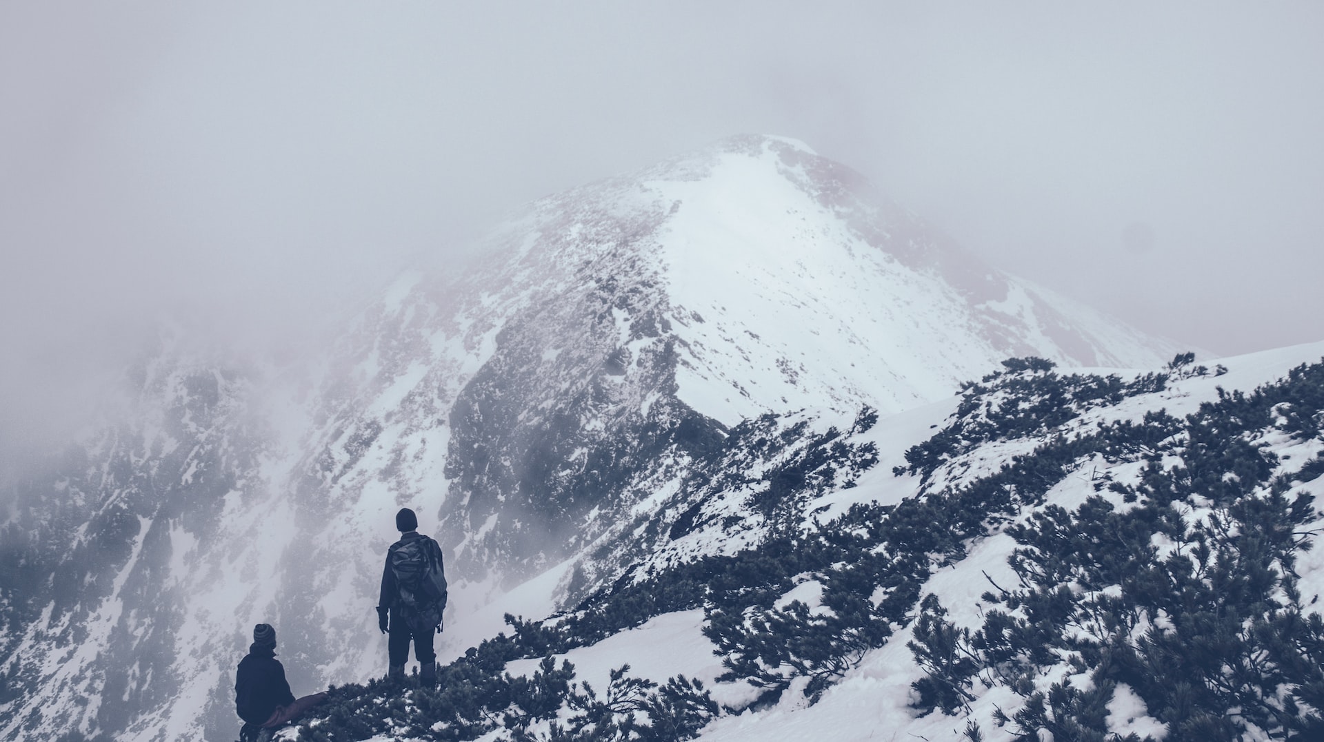snowy mountain